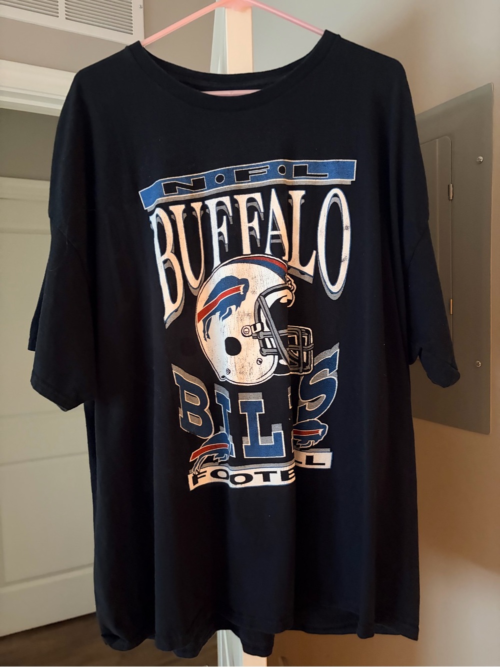 Junk Food Clothing BUFFALO BILLS HELMET OVERSIZED TEE DRESS